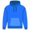 Icon representing hoodie manufacturing in the USA.