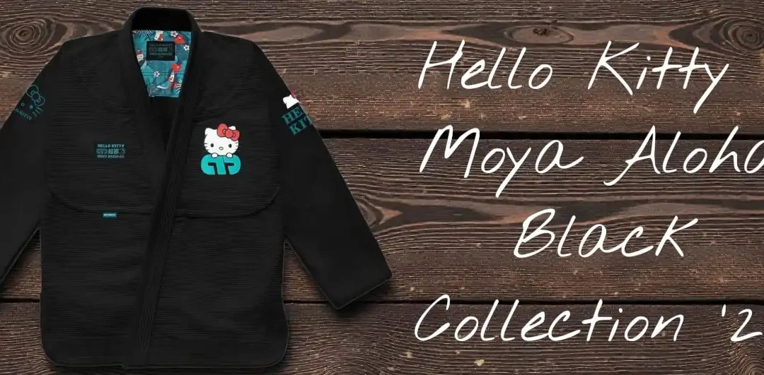 Hello Kitty Gi x Moya Aloha Black 22 limited edition BJJ gi with black base