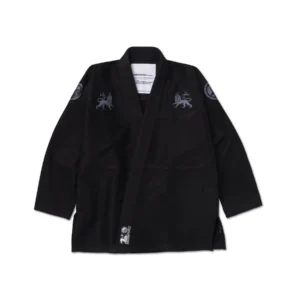 Front view of SHOYOROLL IMPERIAL KIMONO jacket showing detailed wavy texture and craftsmanship